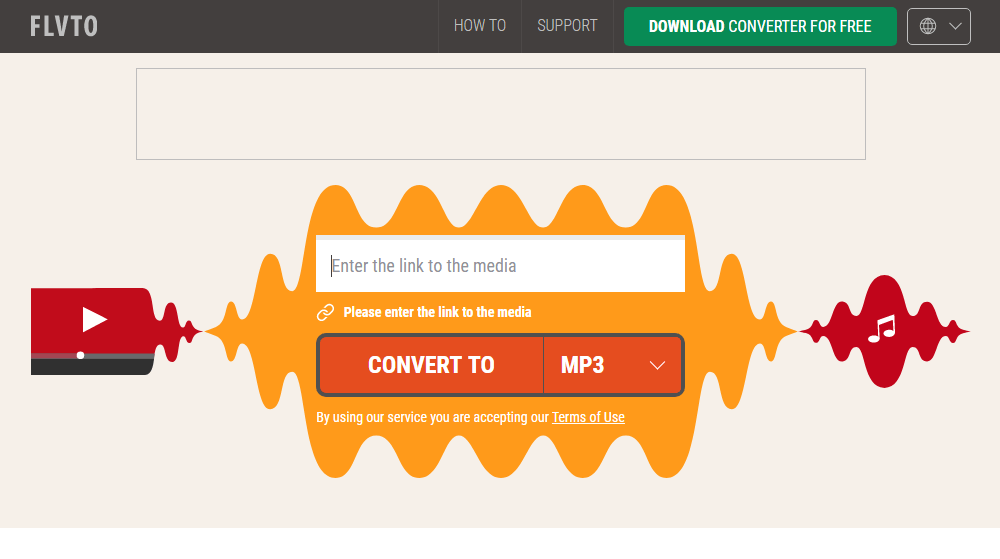 FLVto - YouTube to MP3 Converter